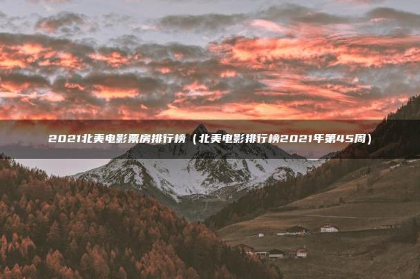 2021北美电影票房排行榜（北美电影排行榜2023年第45周）