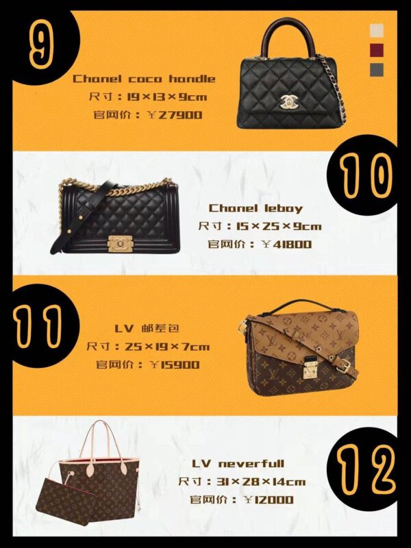 女士包包十大奢侈品排名(国际品牌女包排行榜前二十名有哪些)-1